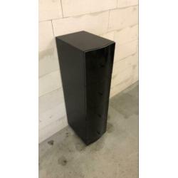 Ladenkast zwart hoogglans