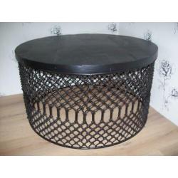 Industriele ronde salontafel