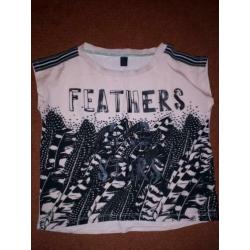 Diverse meisjes shirts mt 140, z.g.a.n, €3;- per stuk