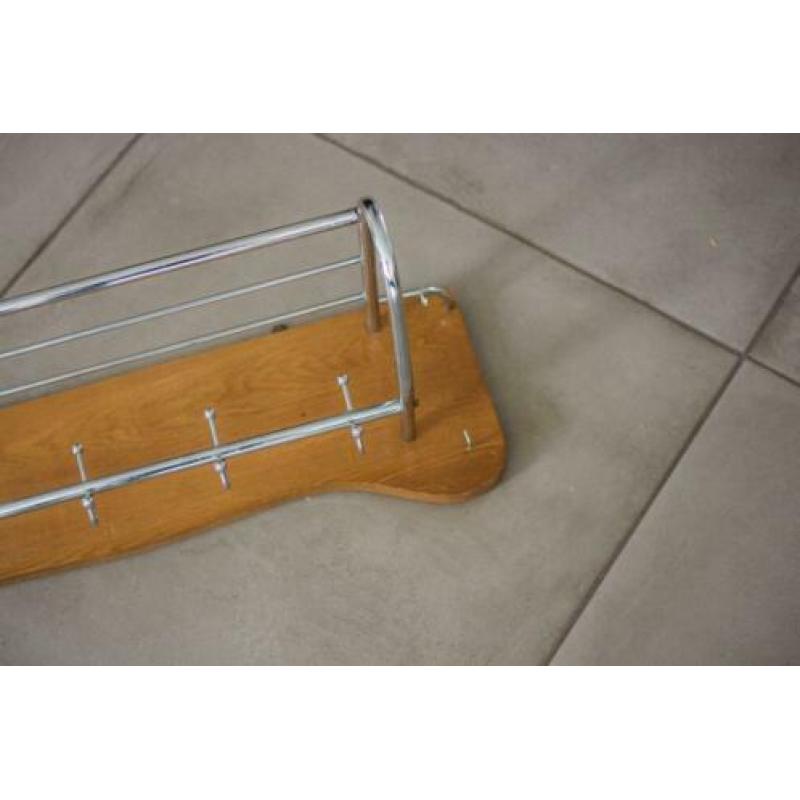 Houten vintage kapstok
