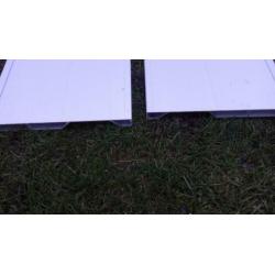 Aluminium borden aanhanger
