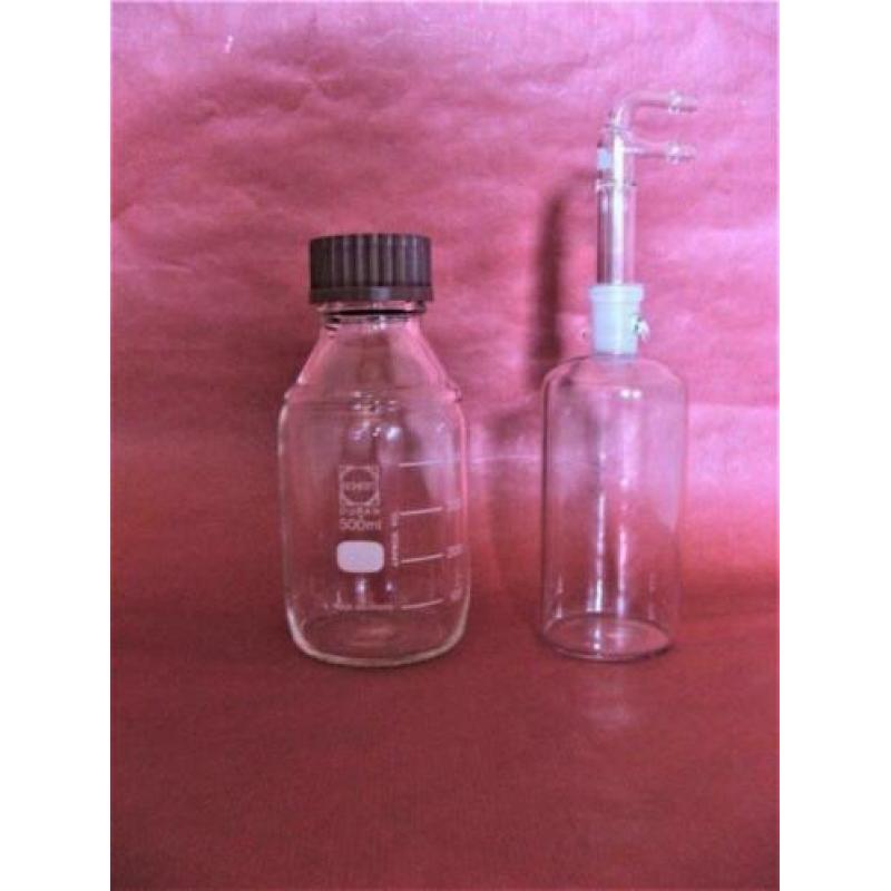 laboratorium glas / decoratie