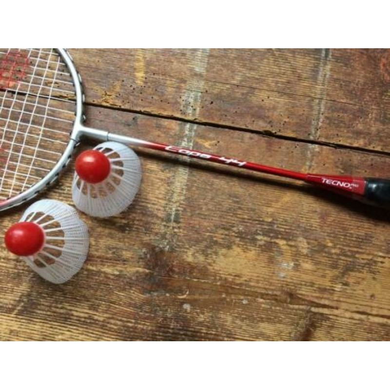 badminton racket - TECNO pro - als NIEUW