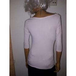 Vanilia CLASSICS samsilke prachtige shirt maat 36 zgan