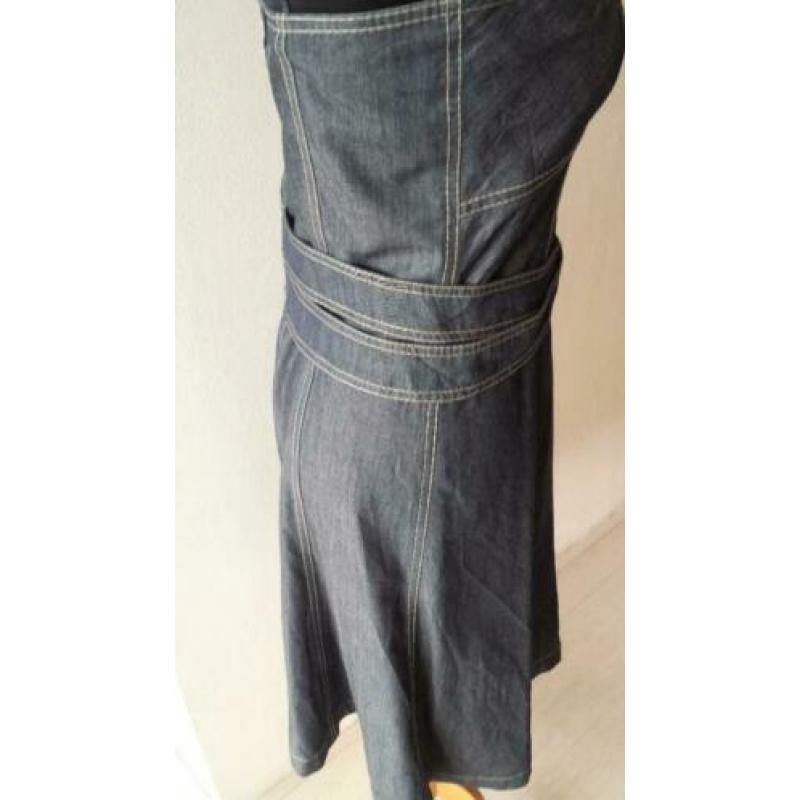 DRYKORN katoenen jeansjurkje maat 38