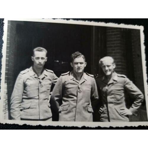1x Foto LW Soldaten Orden Verleihung EK