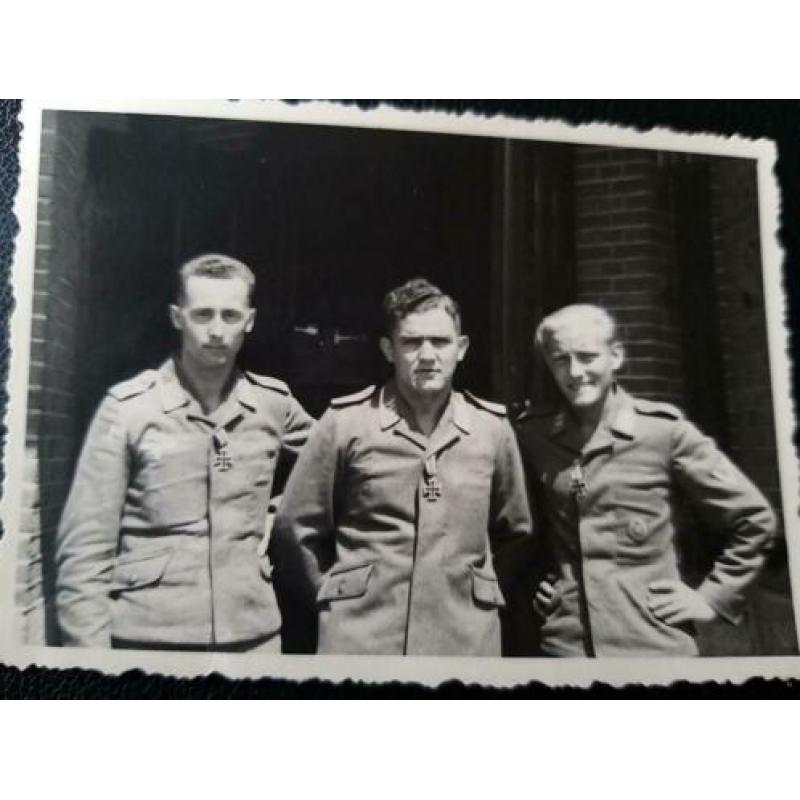 1x Foto LW Soldaten Orden Verleihung EK