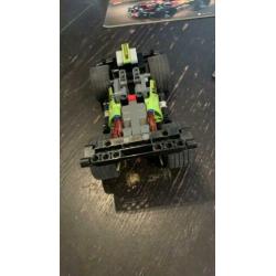 Lego technic 42072 groene race auto