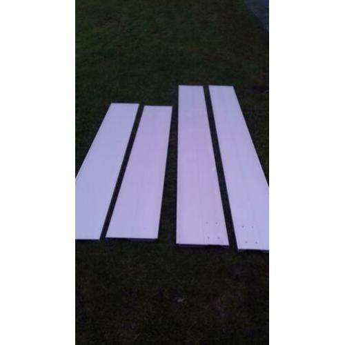 Aluminium borden aanhanger