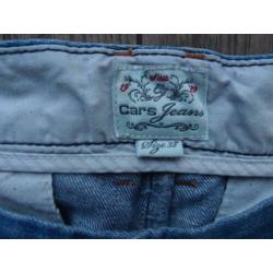 Leuke dames Cars jeans spijkerbroek chino model maat M 38
