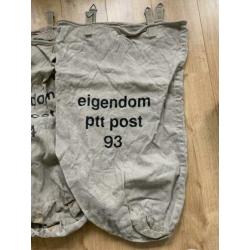 5 postzakken PTT post