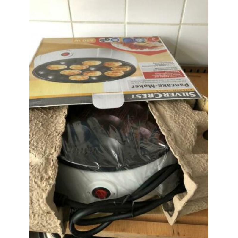 Silver Crest Pancakemaker poffertjespan