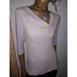 Vanilia CLASSICS samsilke prachtige shirt maat 36 zgan