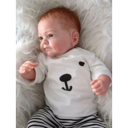 Glimlachende reborn baby SANYA van Gudrun Legler zoekt mama