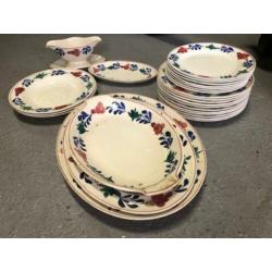 Boerenbont servies