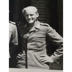 1x Foto LW Soldaten Orden Verleihung EK