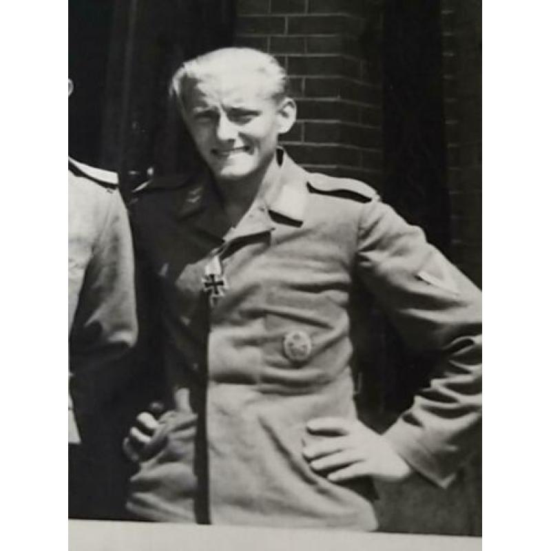 1x Foto LW Soldaten Orden Verleihung EK