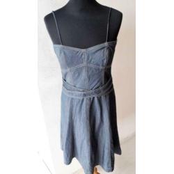 DRYKORN katoenen jeansjurkje maat 38