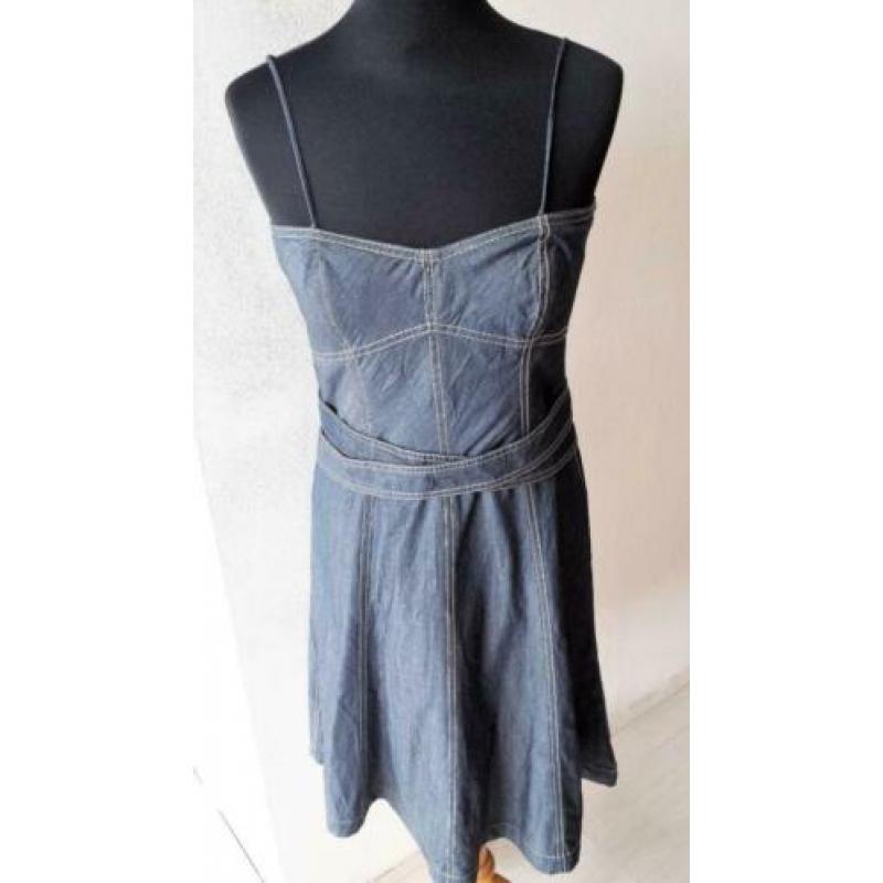 DRYKORN katoenen jeansjurkje maat 38