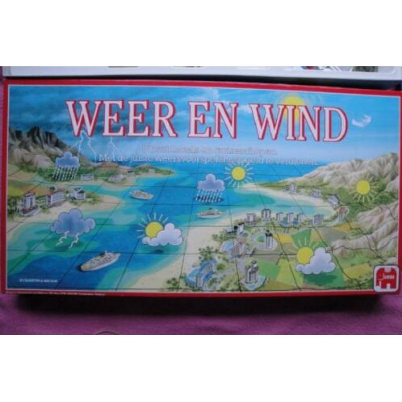 BORDSPEL WEER EN WIND VAN JUMBO VOOR 2 tot 4 sp.voor 4.95eur