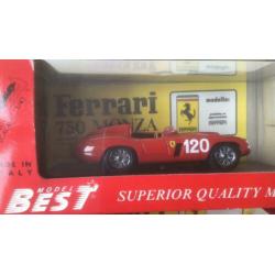 Ferrari, 2x Best,1:43 Ferrari 750 Monza, 9046 en 9047