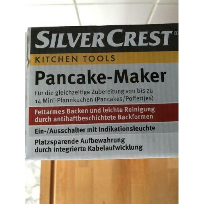 Silver Crest Pancakemaker poffertjespan