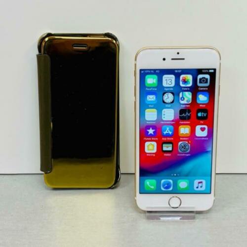 Apple iPhone 6 16GB Gold MG492CN/A | NIEUWE ACCU | FlipCover