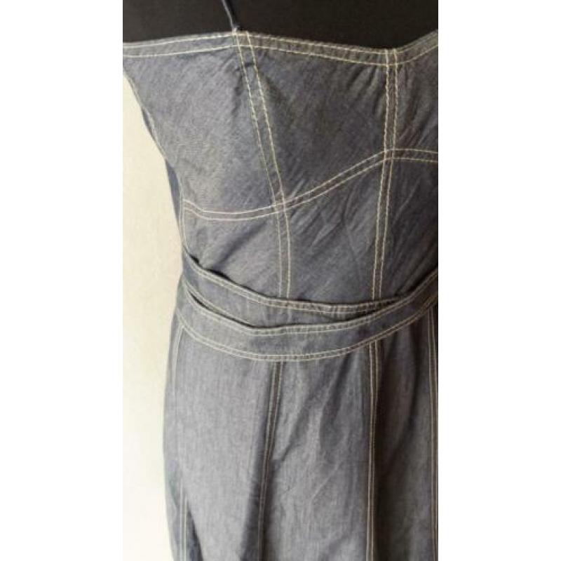 DRYKORN katoenen jeansjurkje maat 38