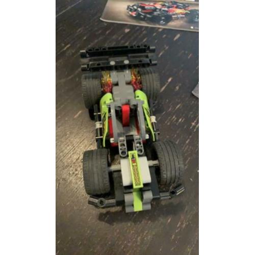 Lego technic 42072 groene race auto