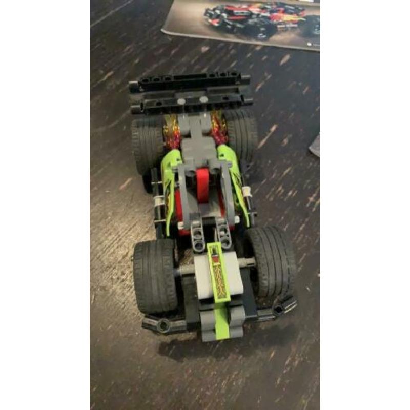Lego technic 42072 groene race auto