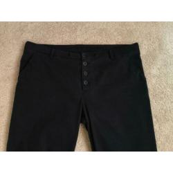 Zwarte broek Penn&Ink, maat 38