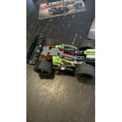 Lego technic 42072 groene race auto