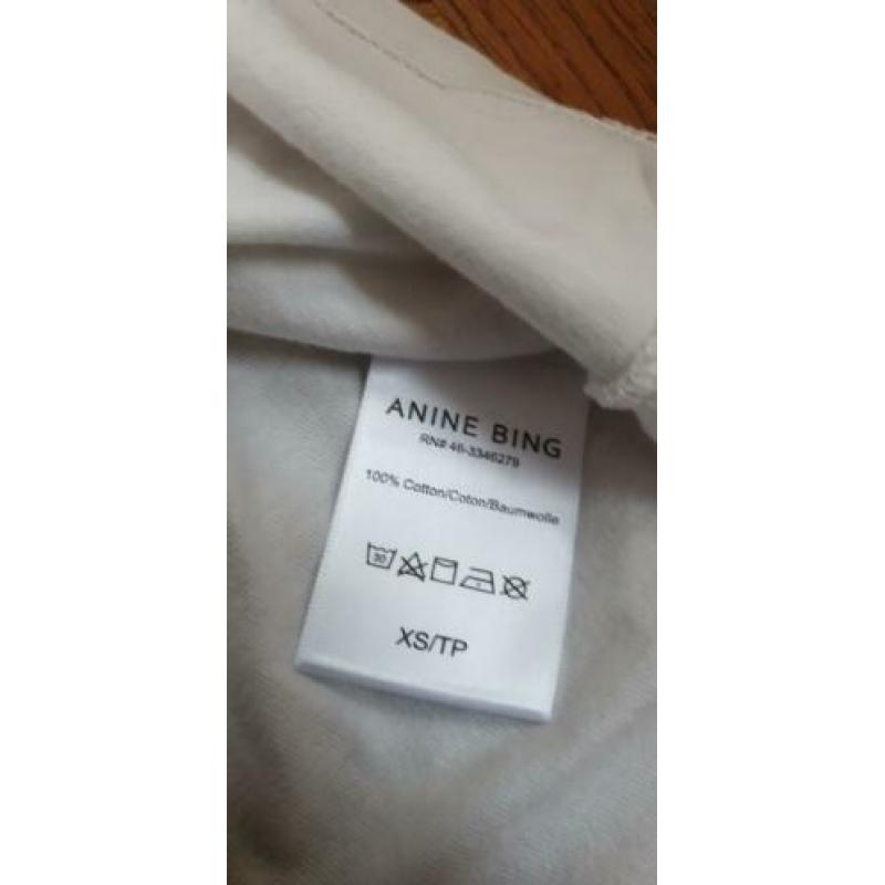 Anine Bing Shirt wit Nieuw met label