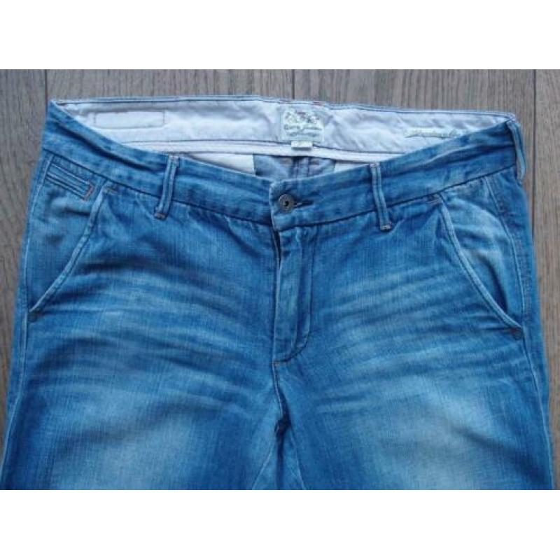 Leuke dames Cars jeans spijkerbroek chino model maat M 38