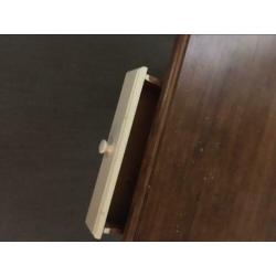 Salontafel landelijke stijl, met twee laadjes