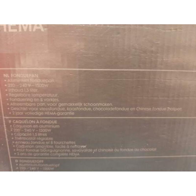 Fonduepan elektrisch