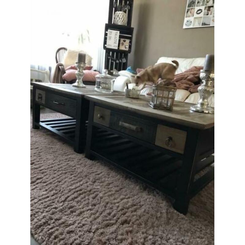 2 x Rivièra maison dering Harbor coffee table 70 x 70