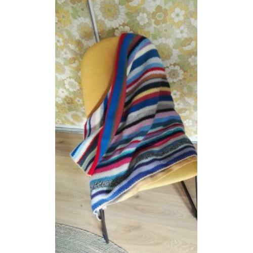 Vintage gehaakte deken € 7,50