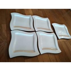 Villeroy en Boch New Wave dinerbord 27x27