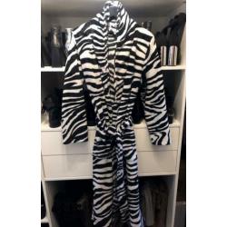 Badrock - Heerlijk zachte badjas/duster met zebraprint