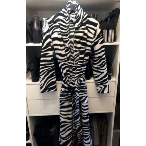 Badrock - Heerlijk zachte badjas/duster met zebraprint