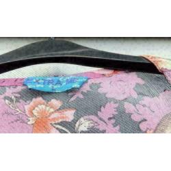 EXTRA ME zalm/lila tuniek met stenen mt L