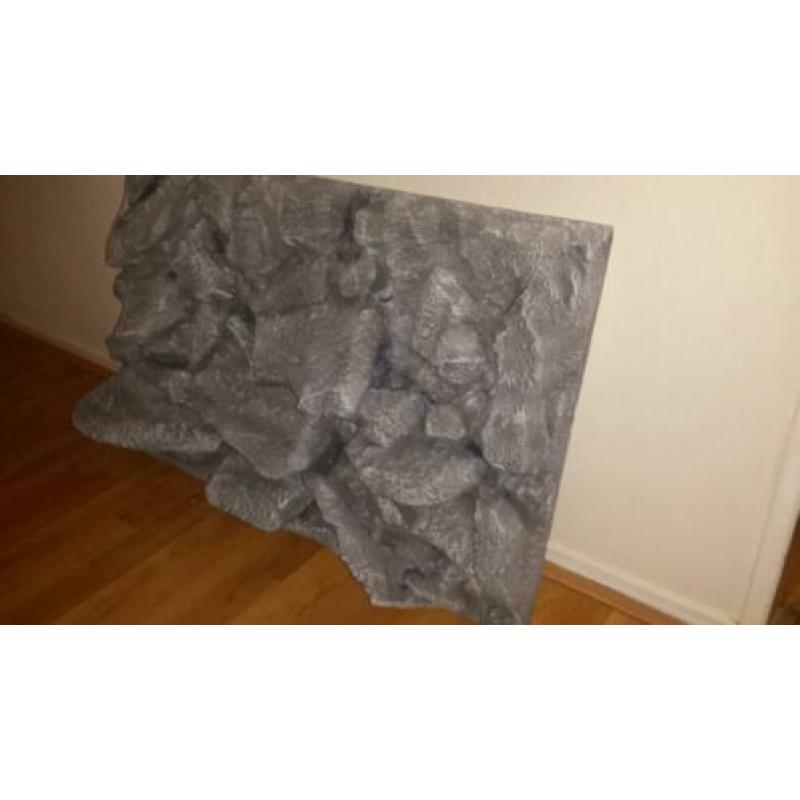 3d achterwand 80x50cm