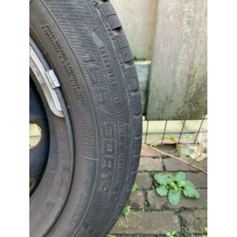 Zomerbanden Kia Picanto incl stalen velgen Goodyear