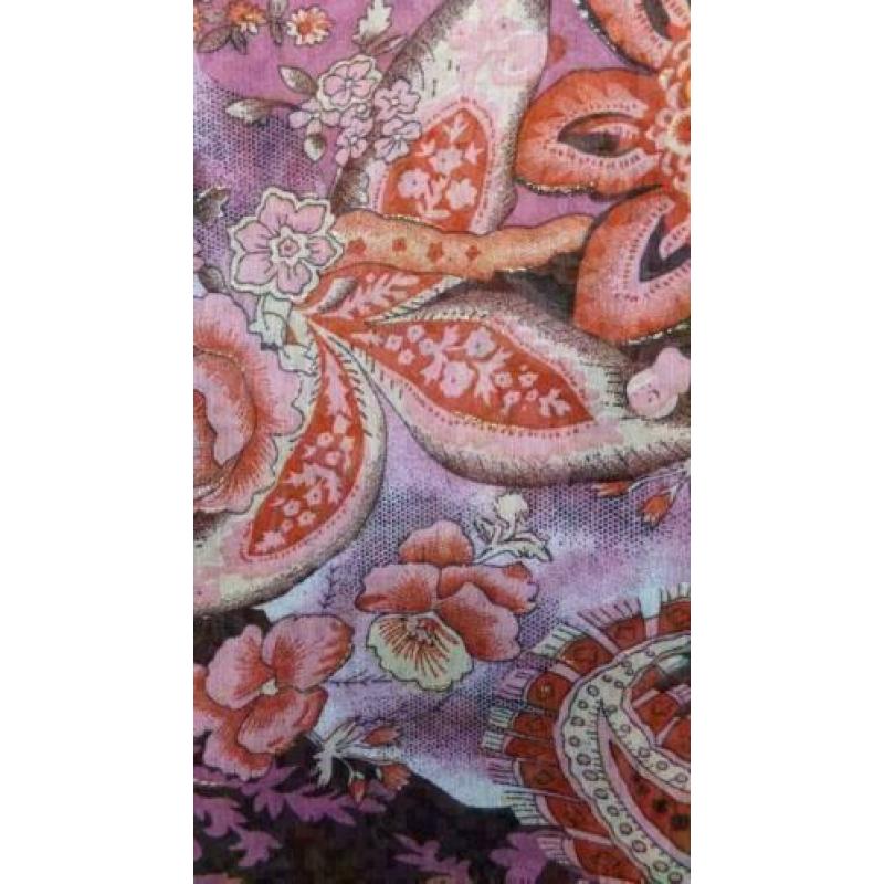EXTRA ME zalm/lila tuniek met stenen mt L