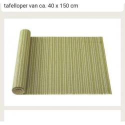 Tafelloper bamboo 40-150cm