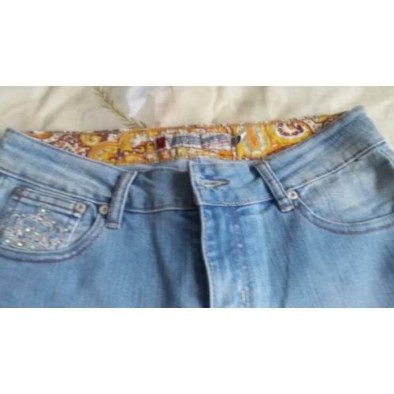 NIEUW Vetis basic jeans 3/4 model, maat S