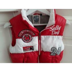 Salty dog bodywarmer maat 134