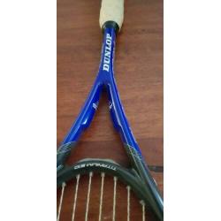 2 tennisrackets, bespanning goed