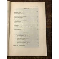 MTS Amsterdam Prospectus en Leerplannen 1938